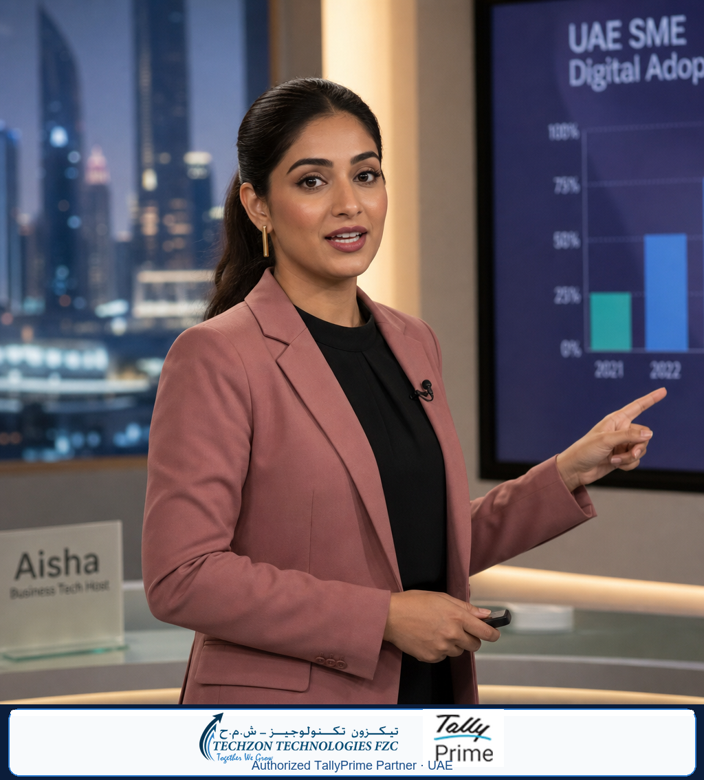 Aisha, UAE Business Desk Host