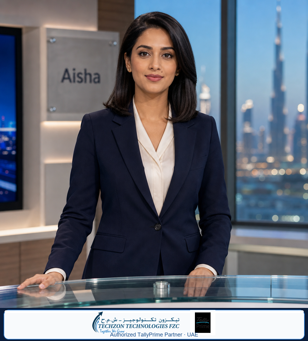 Aisha, UAE Business Desk Host