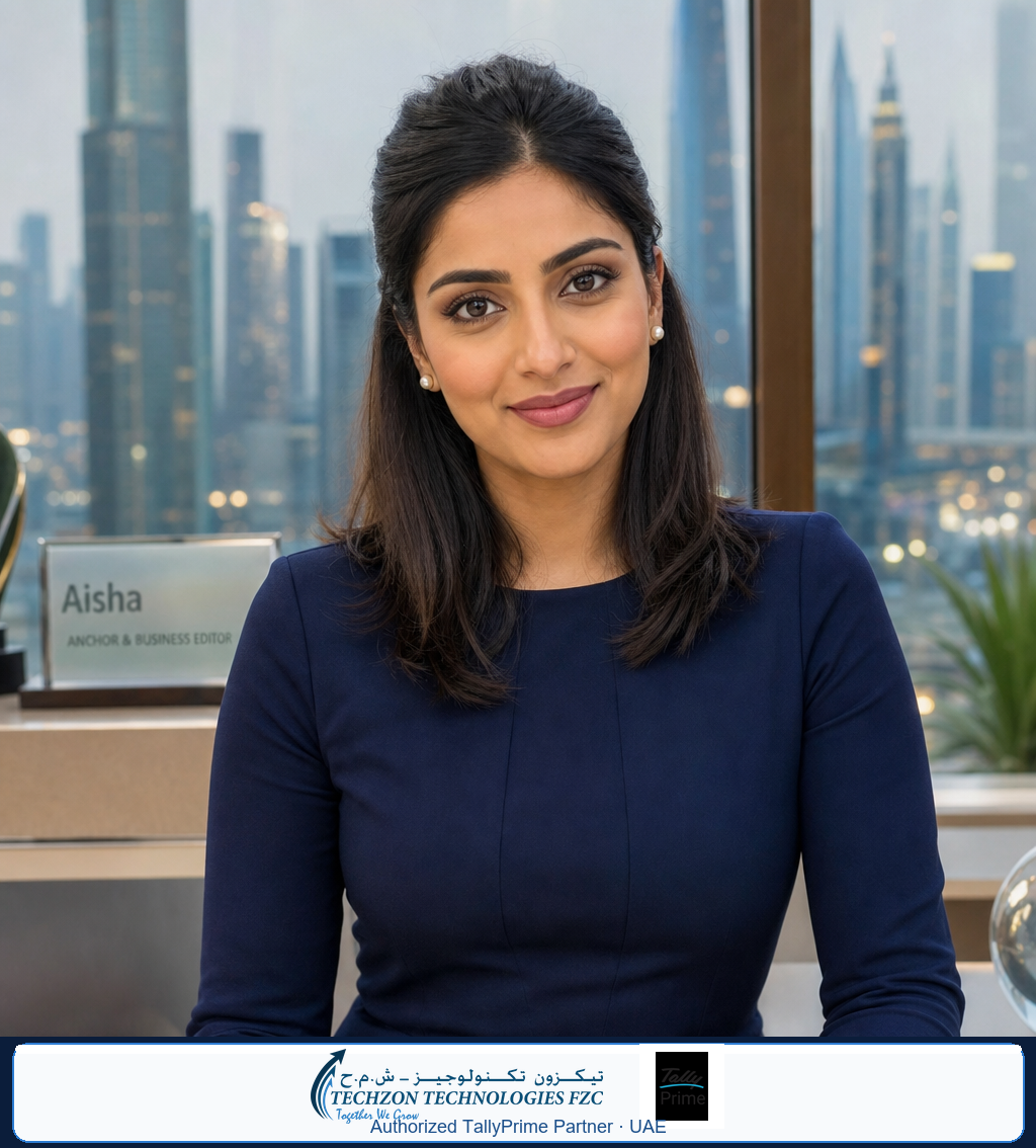 Aisha, UAE Business Desk Host
