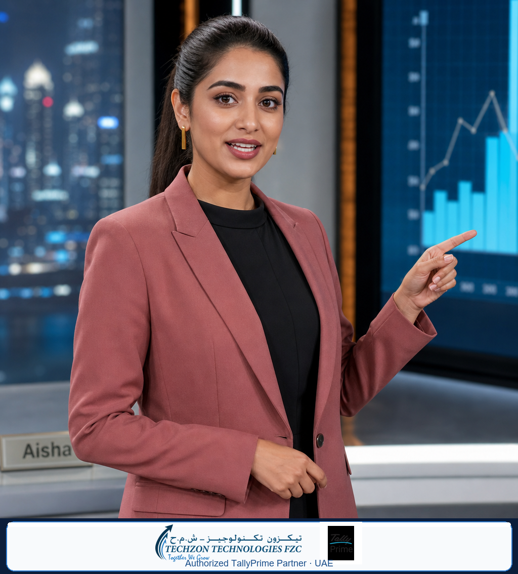 Aisha, UAE Business Desk Host