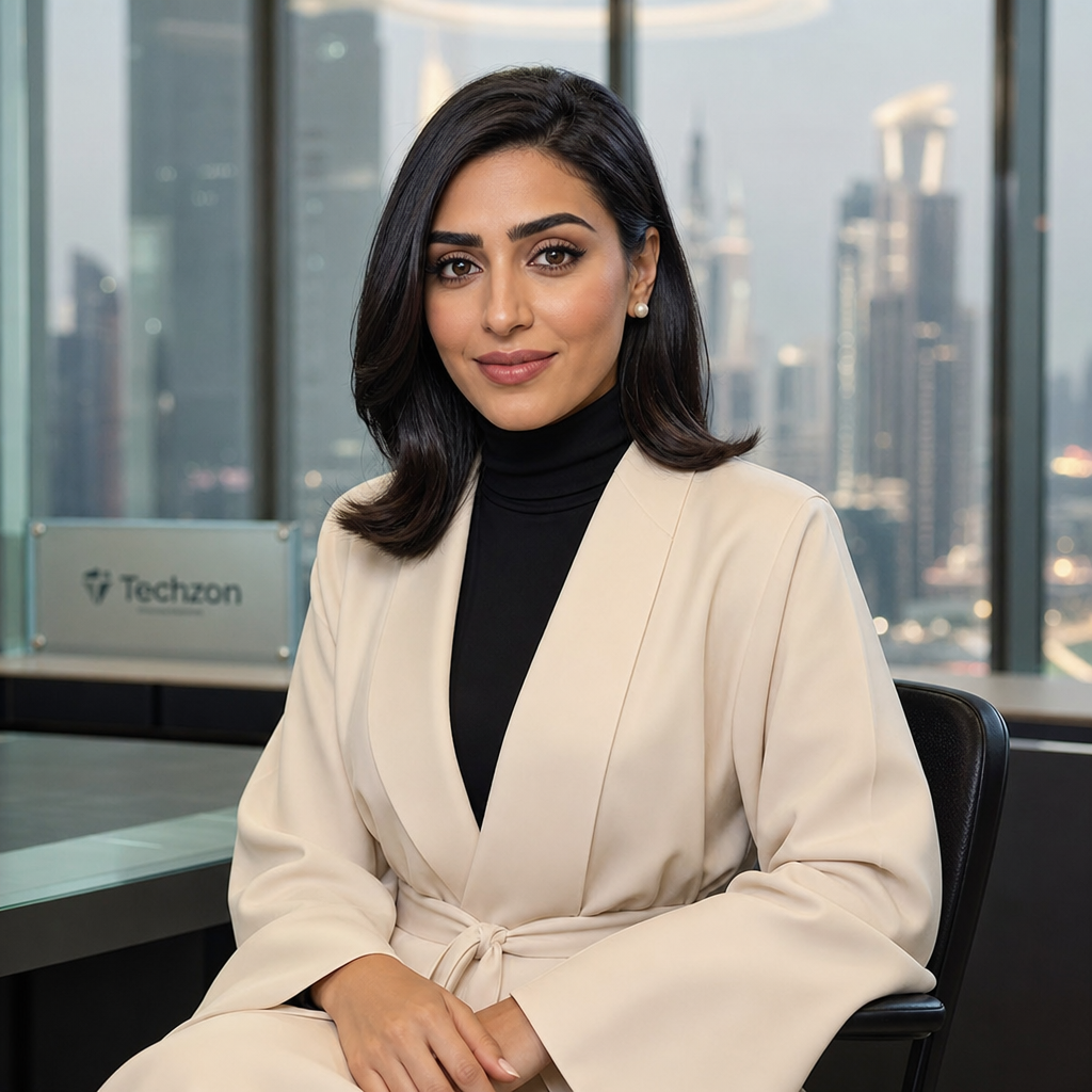 Aisha, UAE Business Desk Host
